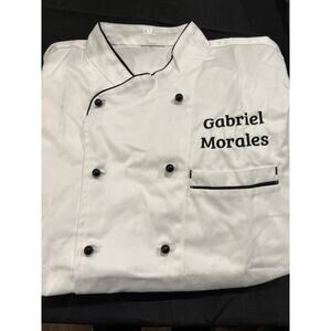 Gabriel Morales XS Chef Jacket NWOT